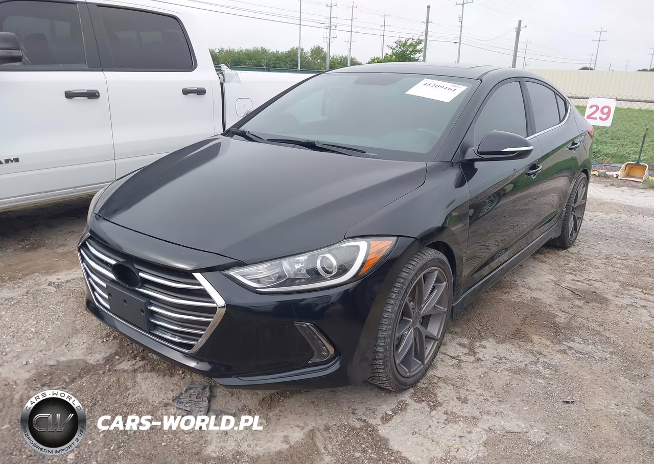 2017 Hyundai Elantra Sport VIN:KMHD04LB5HU352013 - 2