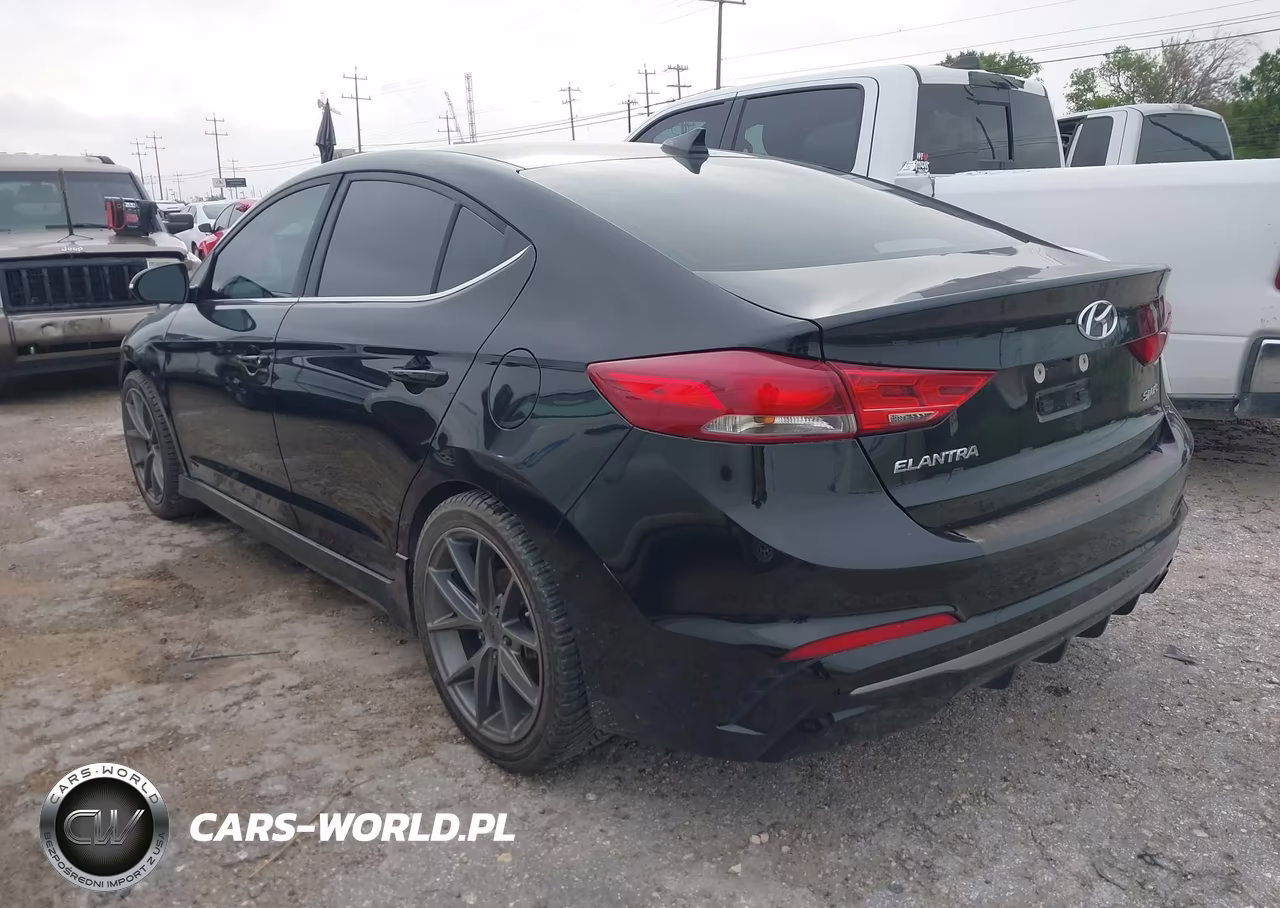 2017 Hyundai Elantra Sport VIN:KMHD04LB5HU352013 - 3
