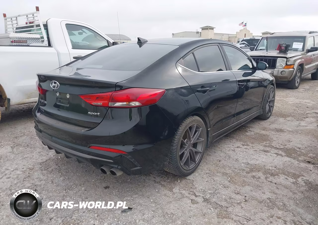 2017 Hyundai Elantra Sport VIN:KMHD04LB5HU352013 - 4