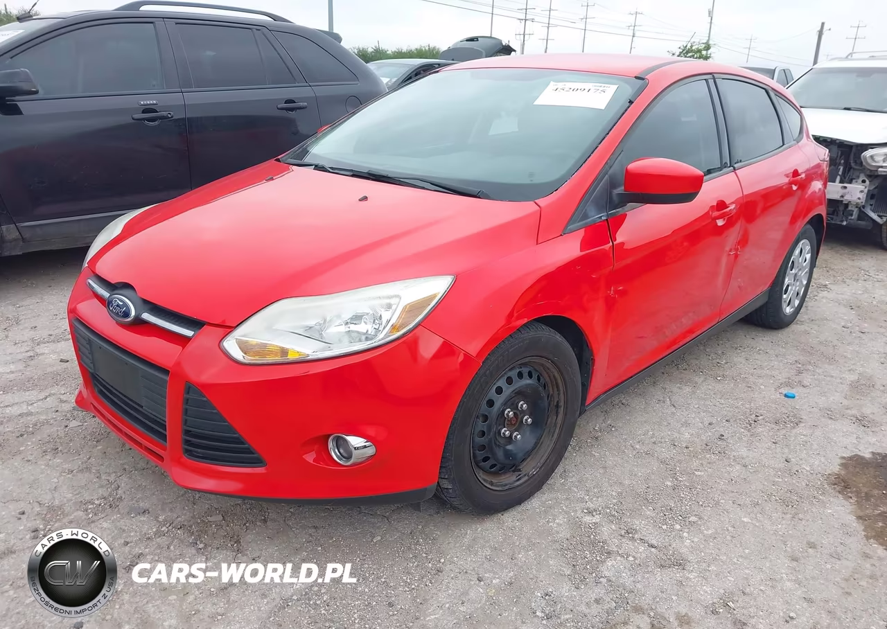 2012 Ford Focus Se VIN:1FAHP3K29CL449491 - 2