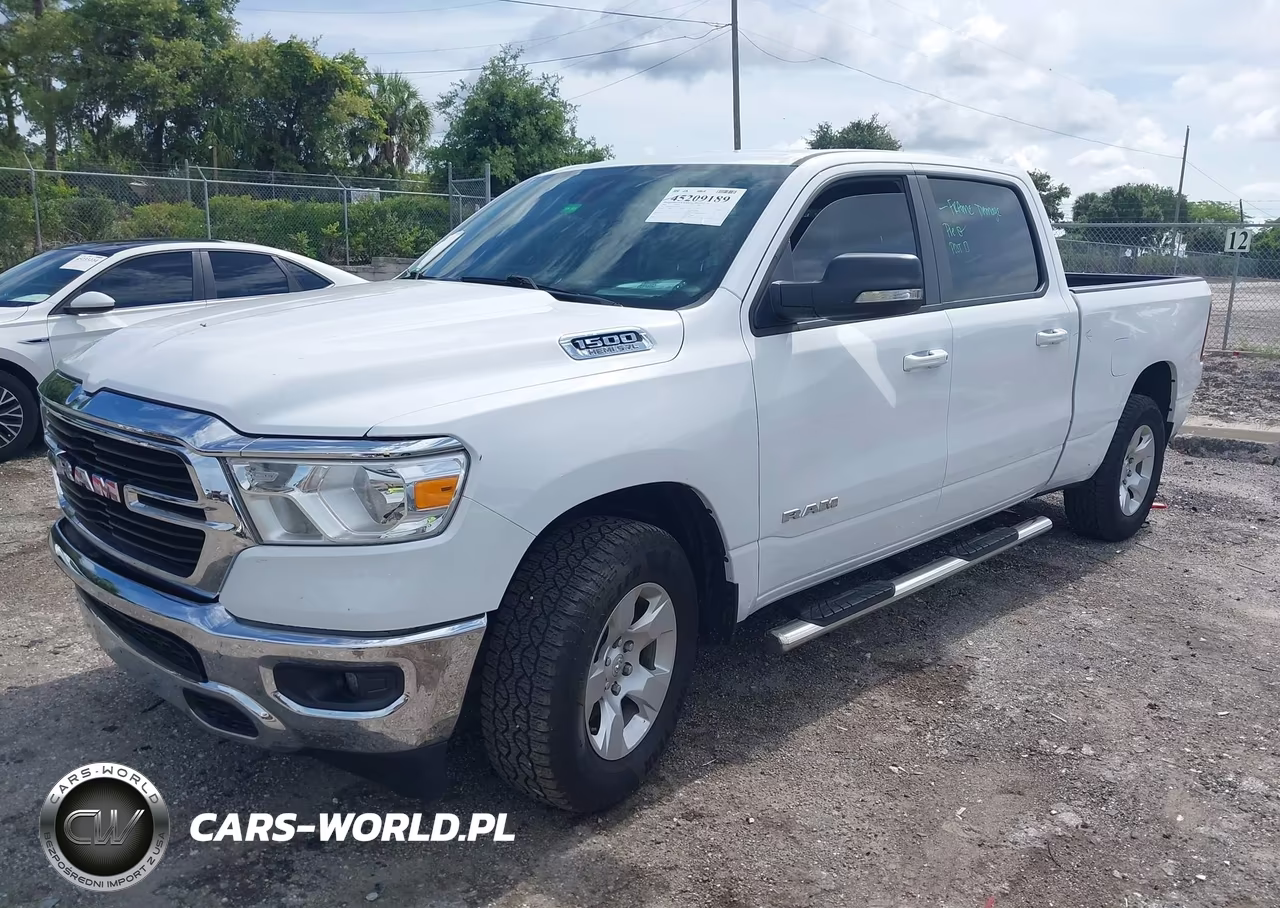 2021 Ram 1500 Big Horn 4X4 6'4 Box VIN:1C6SRFMT2MN756483 - 2