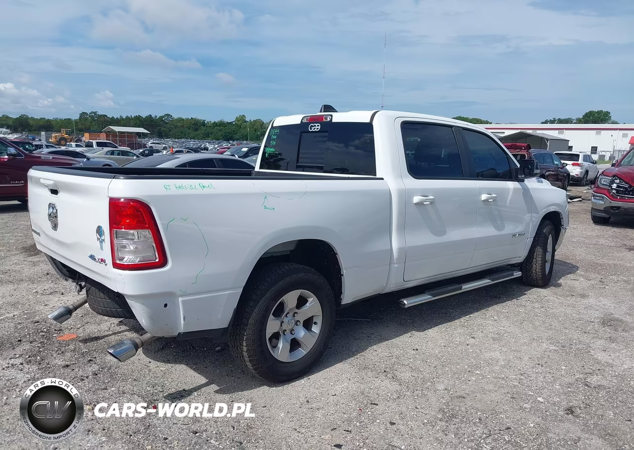 2021 Ram 1500 Big Horn 4X4 6'4 Box VIN:1C6SRFMT2MN756483 - 4