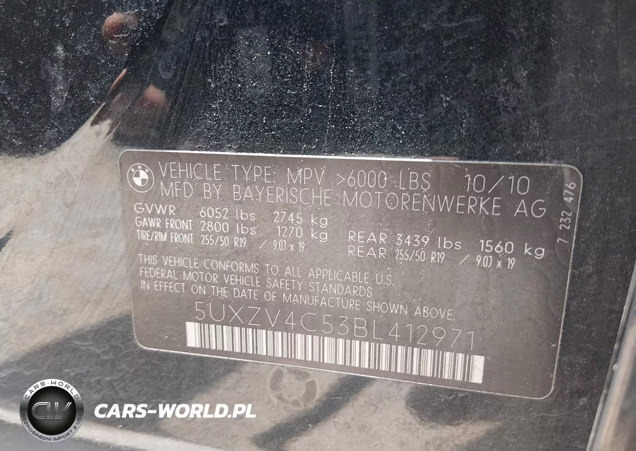 2011 BMW X5 xDrive35I-xDrive35I Premium-xDrive35I Sport Activity VIN:5UXZV4C53BL412971 - 9