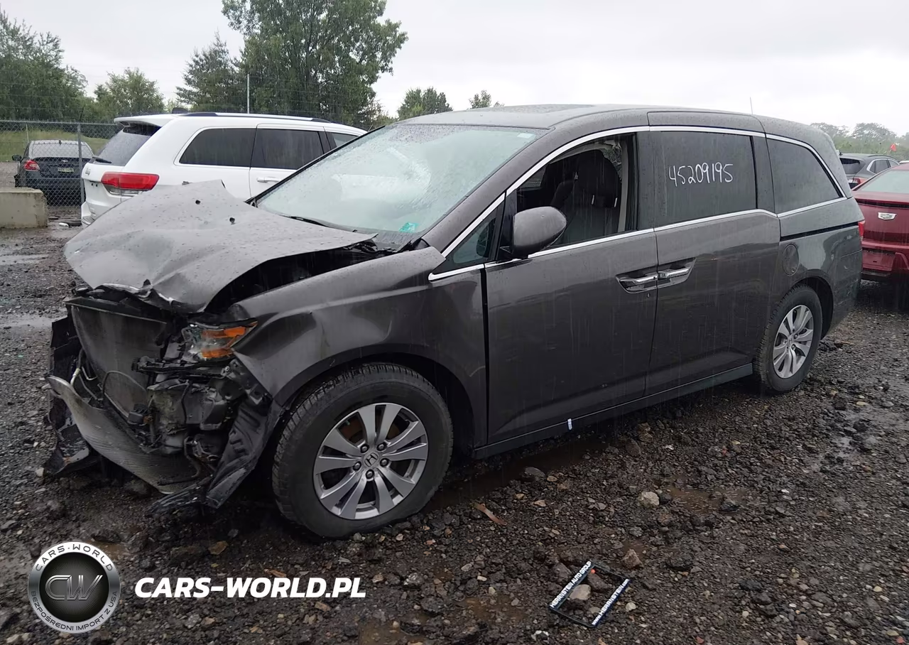 2016 Honda Odyssey Ex-L VIN:5FNRL5H63GB025491 - 2
