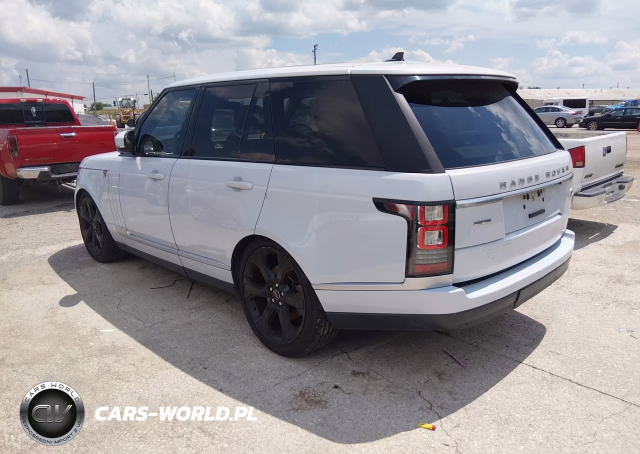 2016 Land Rover Range Rover 3.0L V6 Turbocharged Diesel Hse Td6 VIN:SALGS2KF9GA258410 - 3