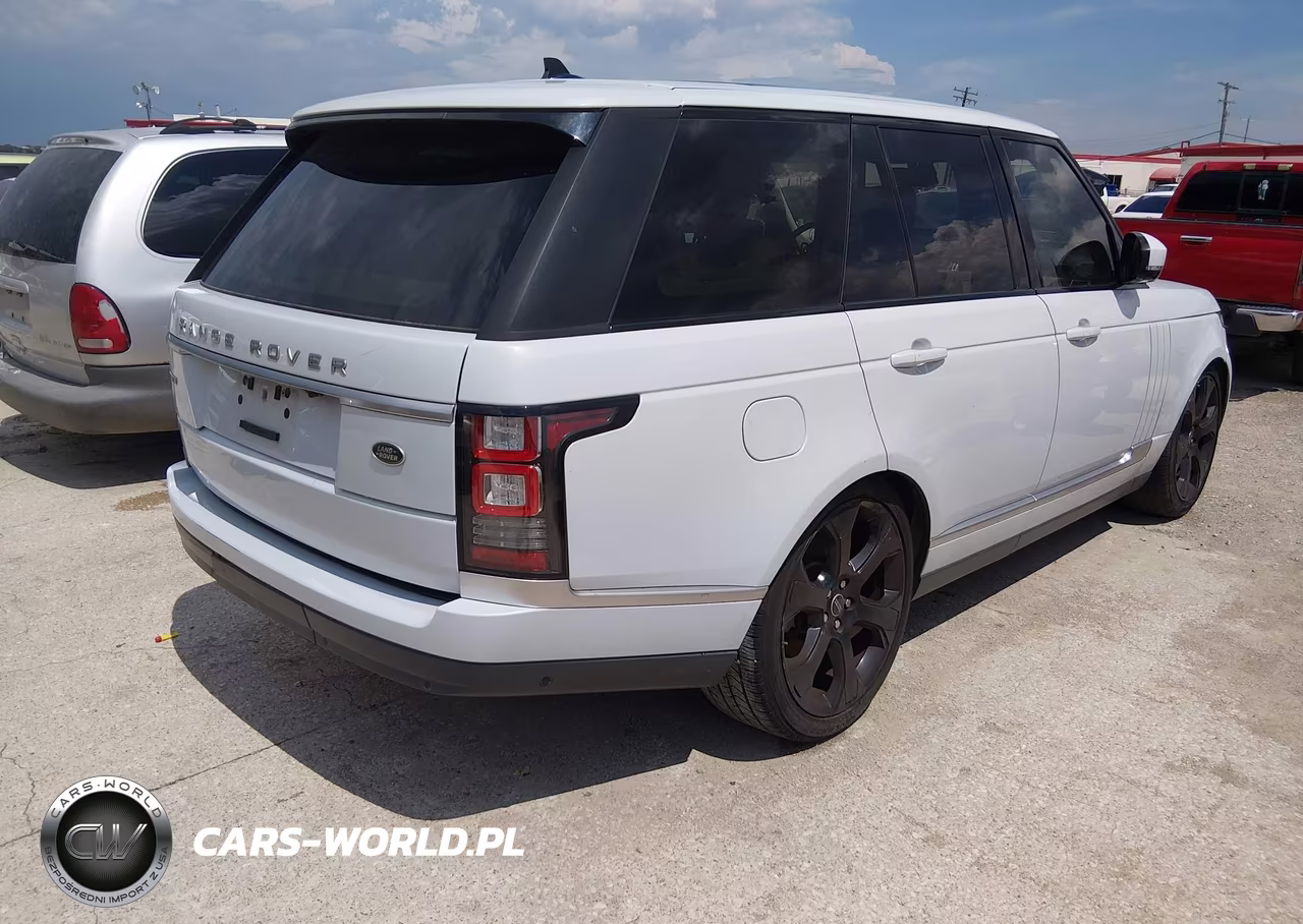 2016 Land Rover Range Rover 3.0L V6 Turbocharged Diesel Hse Td6 VIN:SALGS2KF9GA258410 - 4