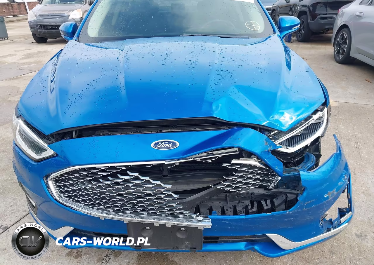2019 Ford Fusion Hybrid Titanium VIN:3FA6P0RU4KR255321 - 6