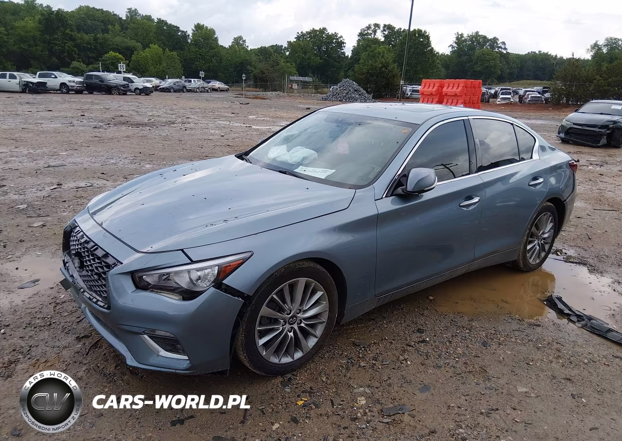 2018 Infiniti Q50 3.0T Luxe VIN:JN1EV7AR2JM442031 - 2