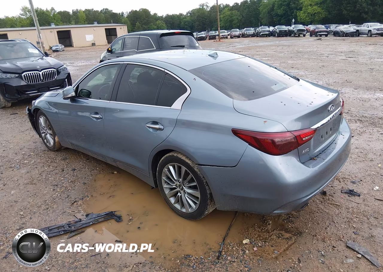 2018 Infiniti Q50 3.0T Luxe VIN:JN1EV7AR2JM442031 - 3