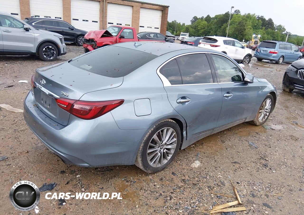 2018 Infiniti Q50 3.0T Luxe VIN:JN1EV7AR2JM442031 - 4