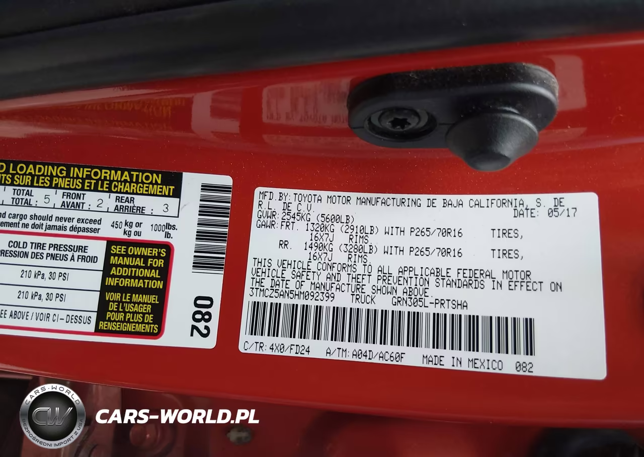 2017 Toyota Tacoma Trd Off Road VIN:3TMCZ5AN5HM092399 - 9