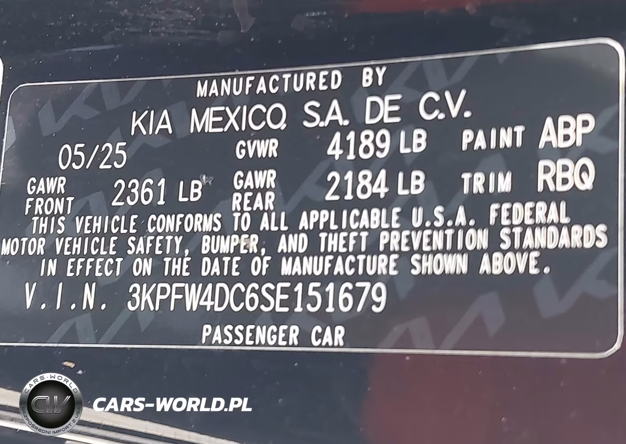 2025 Kia K4 Gt-Line Turbo VIN:3KPFW4DC6SE151679 - 9