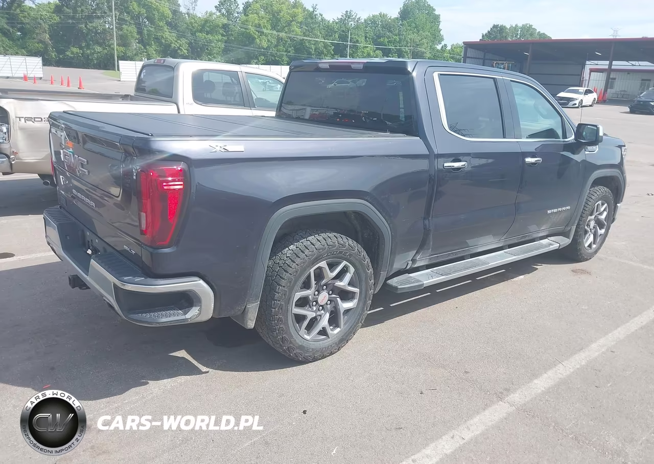 2023 GMC Sierra 1500 4Wd Short Box Slt VIN:3GTUUDED1PG231908 - 4