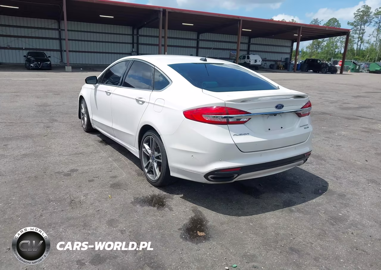 2017 Ford Fusion Platinum VIN:3FA6P0D92HR120608 - 3