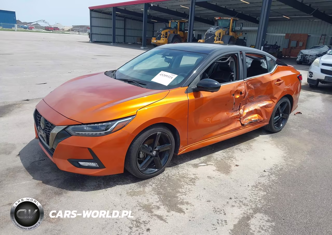 2022 Nissan Sentra Sr Xtronic Cvt VIN:3N1AB8DV2NY207184 - 2