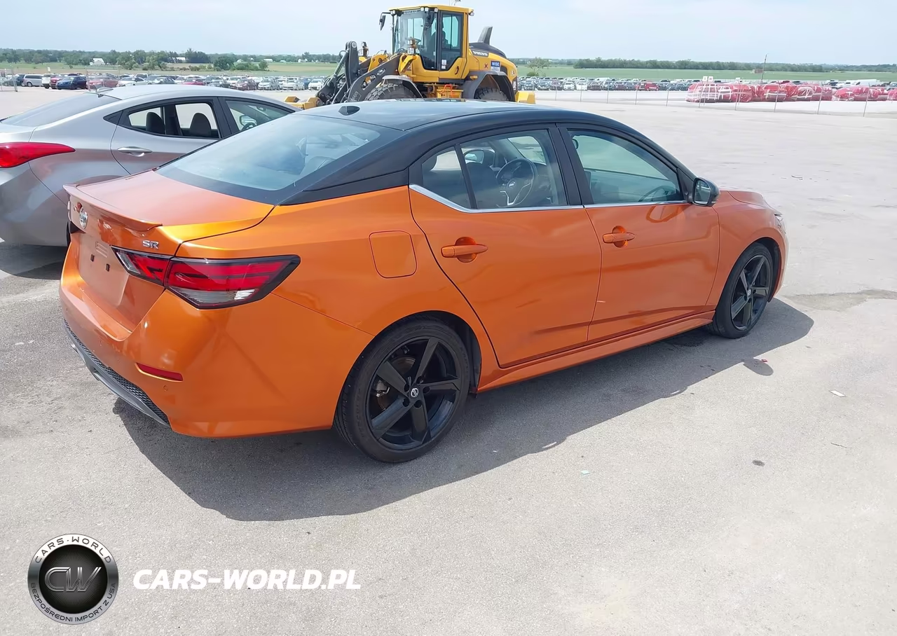 2022 Nissan Sentra Sr Xtronic Cvt VIN:3N1AB8DV2NY207184 - 4