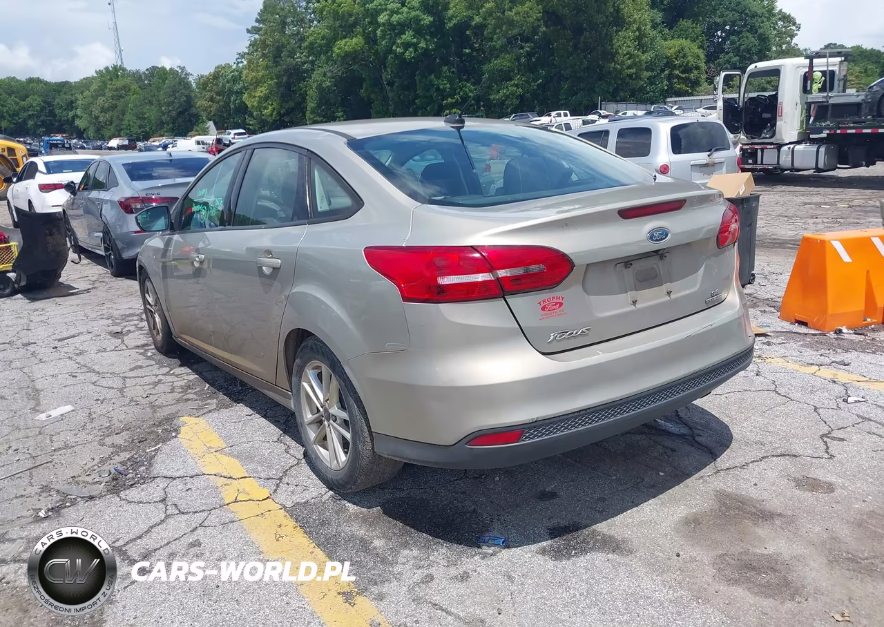 2016 Ford Focus Se VIN:1FADP3F23GL365259 - 3