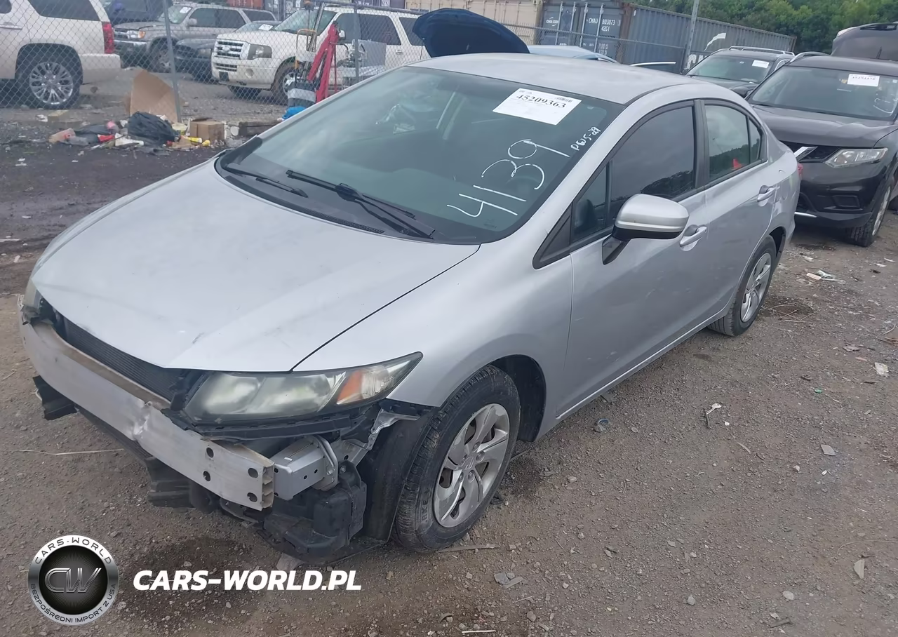 2015 Honda Civic Lx VIN:2HGFB2F53FH554139 - 2