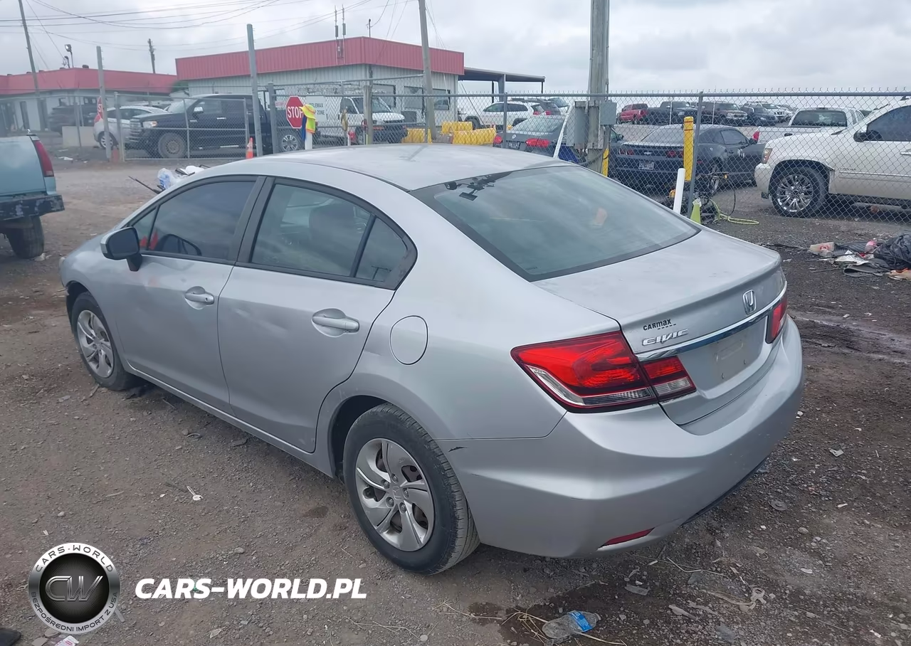 2015 Honda Civic Lx VIN:2HGFB2F53FH554139 - 3