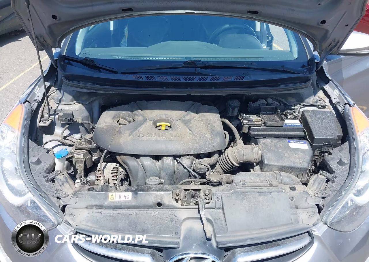 2012 Hyundai Elantra Limited (Ulsan Plant) VIN:KMHDH4AE9CU340235 - 10