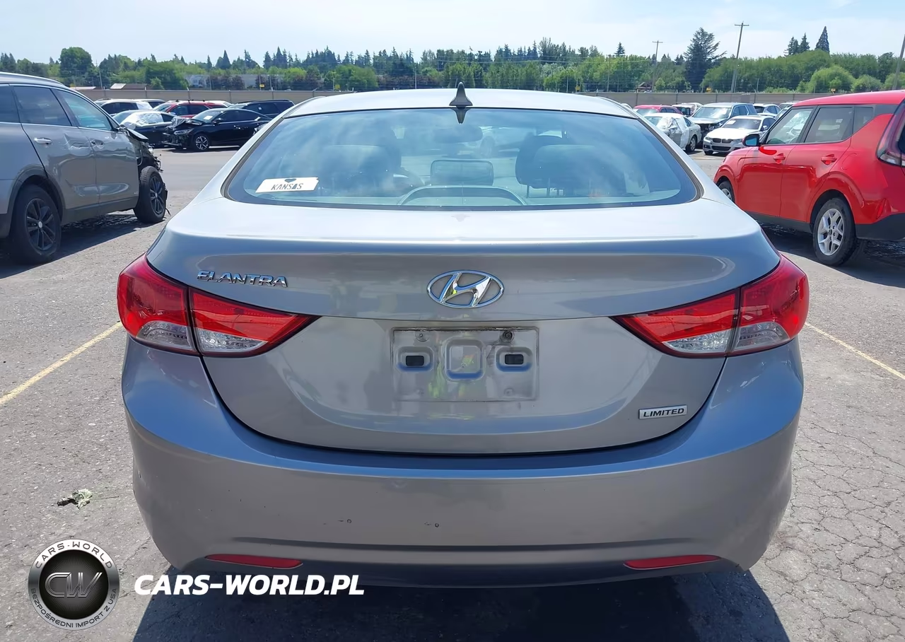 2012 Hyundai Elantra Limited (Ulsan Plant) VIN:KMHDH4AE9CU340235 - 16