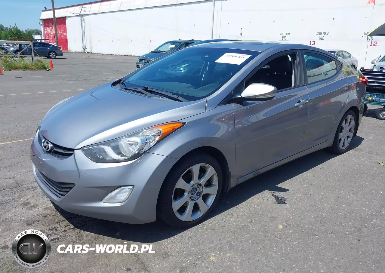 2012 Hyundai Elantra Limited (Ulsan Plant) VIN:KMHDH4AE9CU340235 - 2