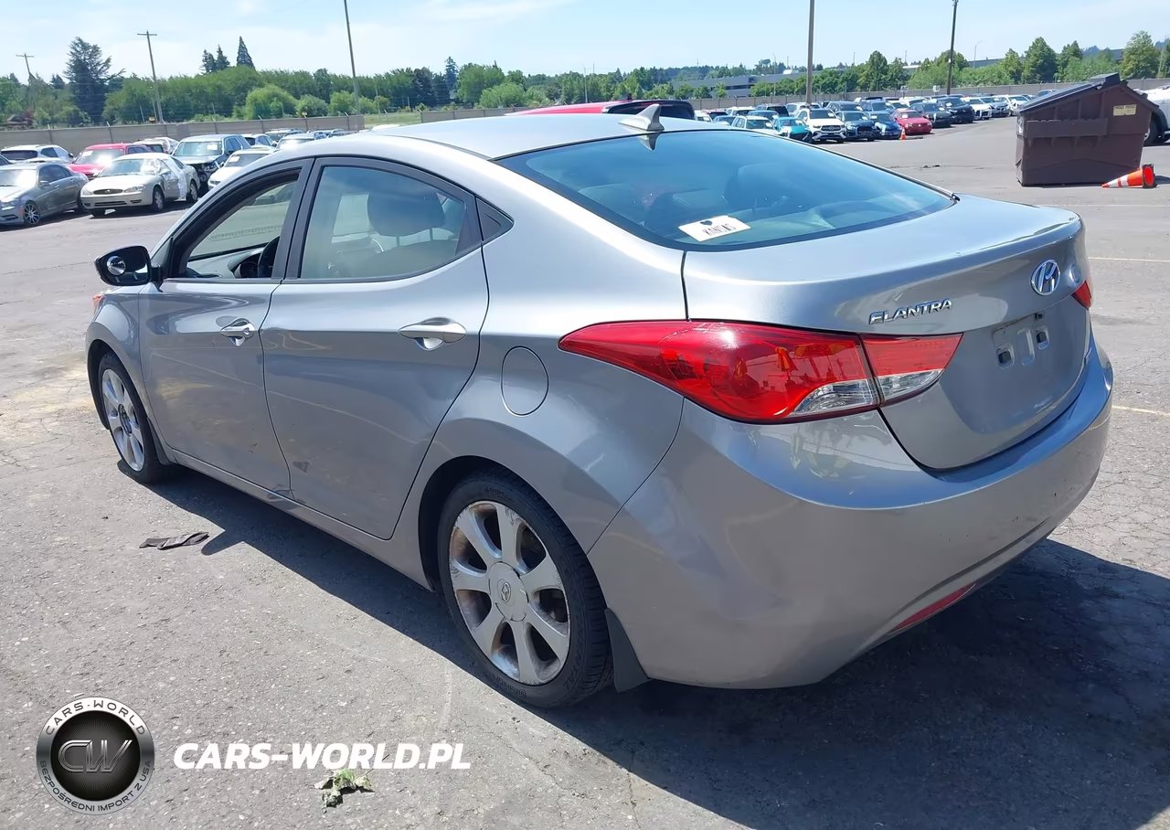 2012 Hyundai Elantra Limited (Ulsan Plant) VIN:KMHDH4AE9CU340235 - 3
