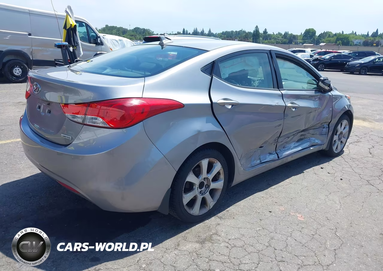 2012 Hyundai Elantra Limited (Ulsan Plant) VIN:KMHDH4AE9CU340235 - 4