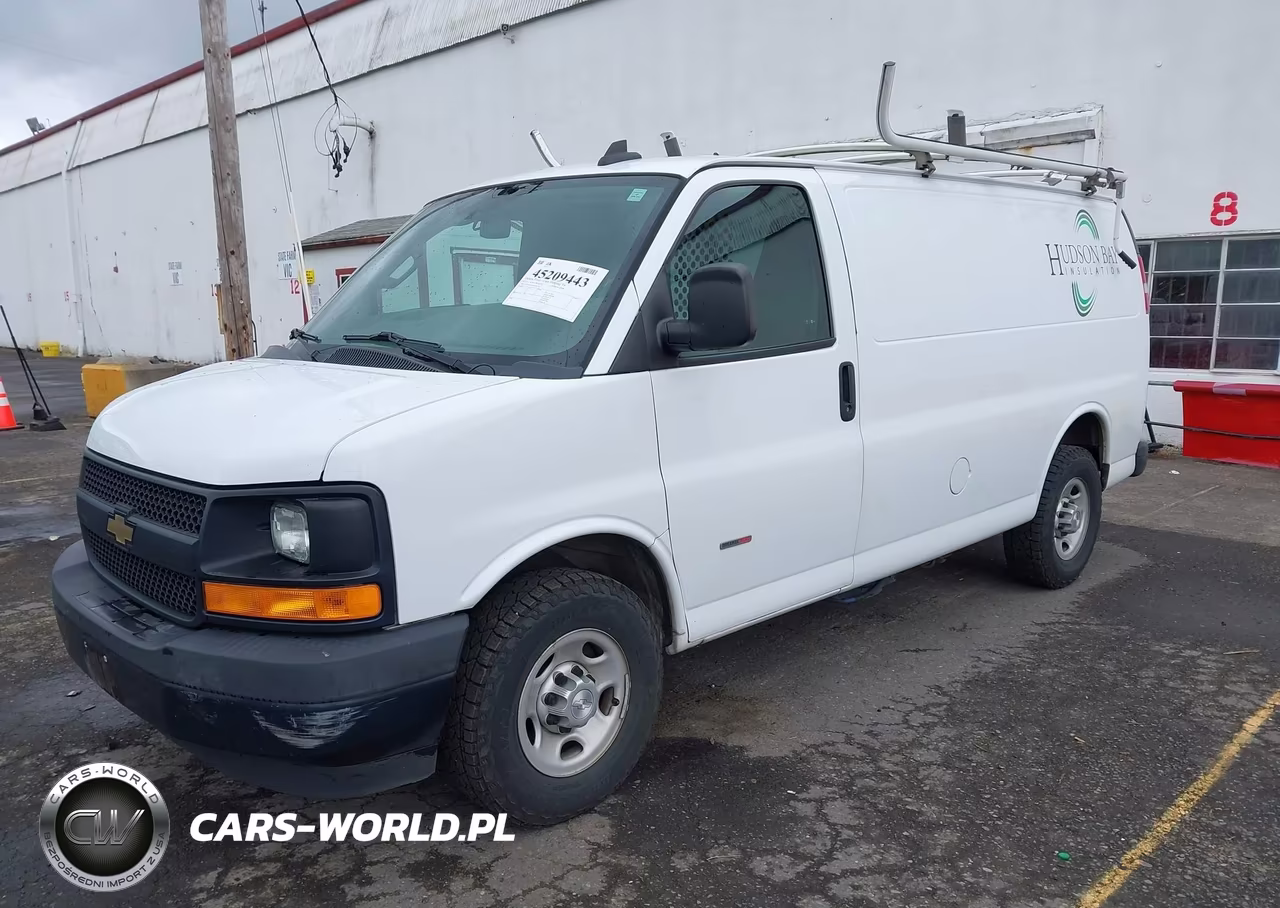 2017 Chevrolet Express 2500 Work Van VIN:1GCWGAF16H1349178 - 2