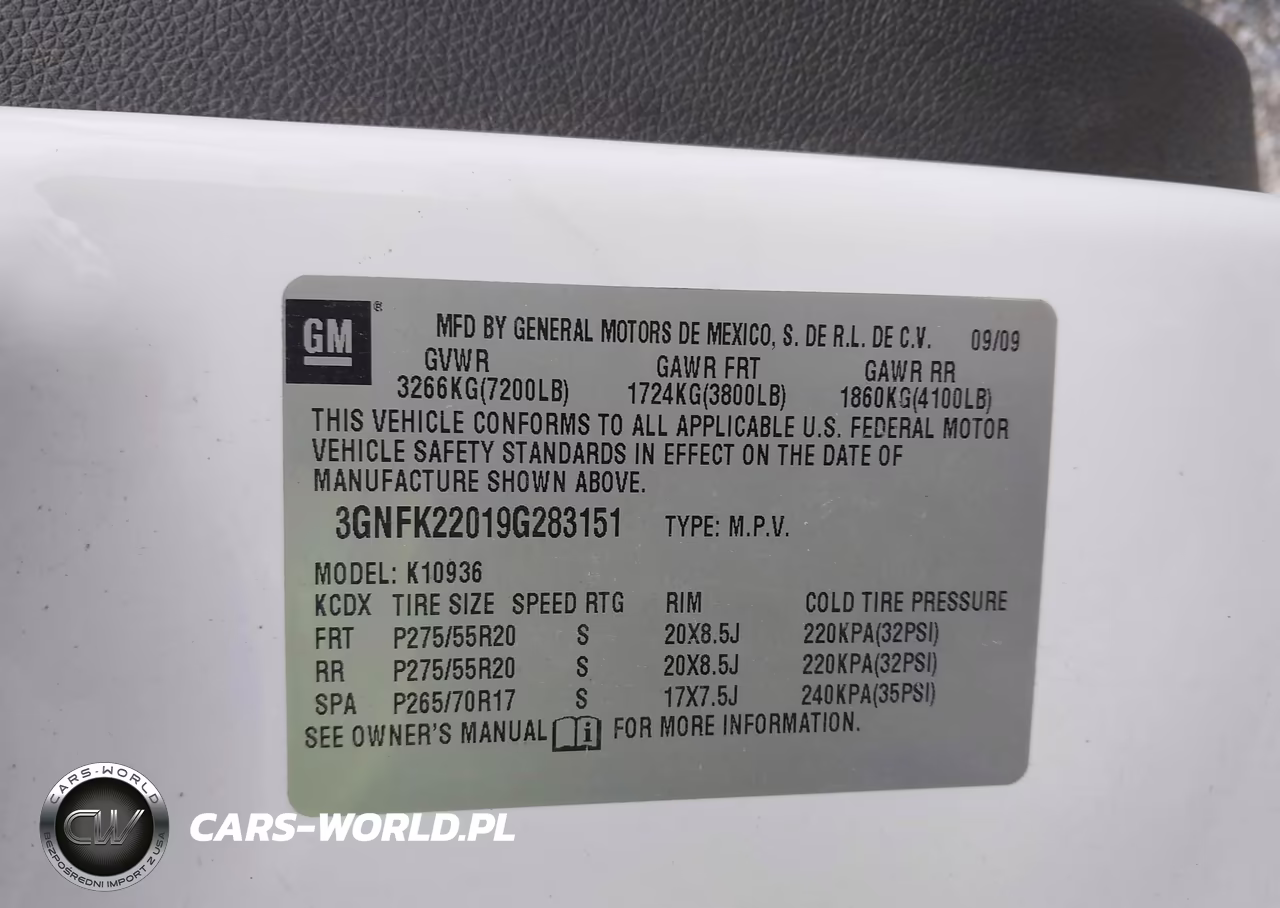 2009 Chevrolet Avalanche 1500 Lt1 VIN:3GNFK22019G283151 - 9