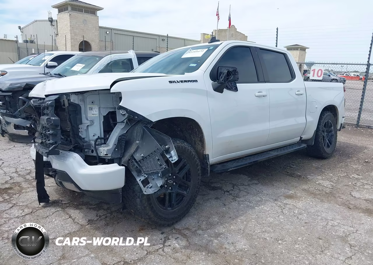 2023 Chevrolet Silverado 1500 4Wd Short Bed Rst VIN:2GCUDEED0P1130633 - 2