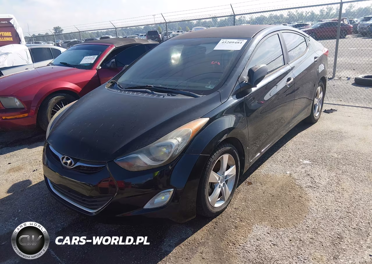 2013 Hyundai Elantra Gls VIN:5NPDH4AEXDH170984 - 2