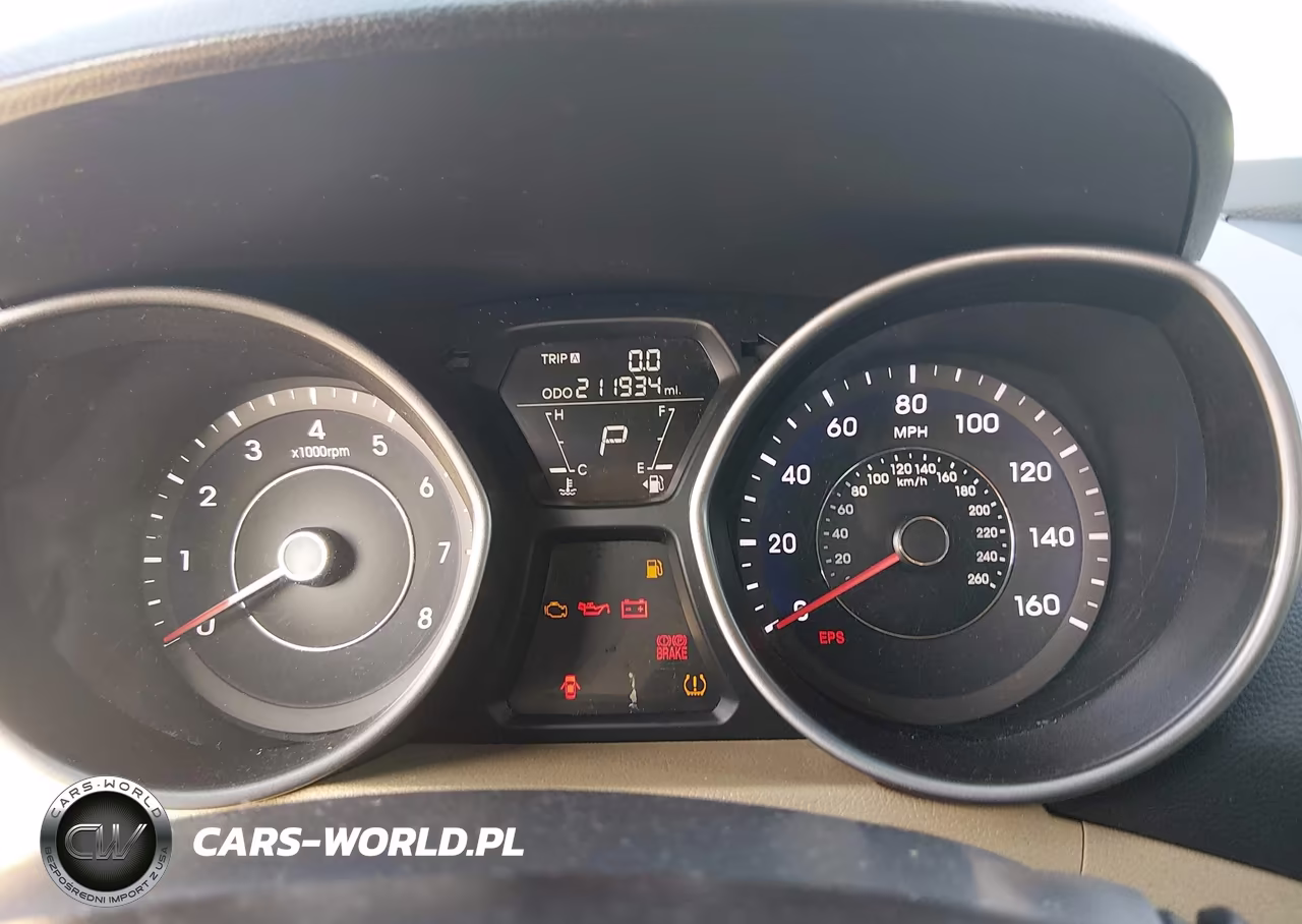 2013 Hyundai Elantra Gls VIN:5NPDH4AEXDH170984 - 7