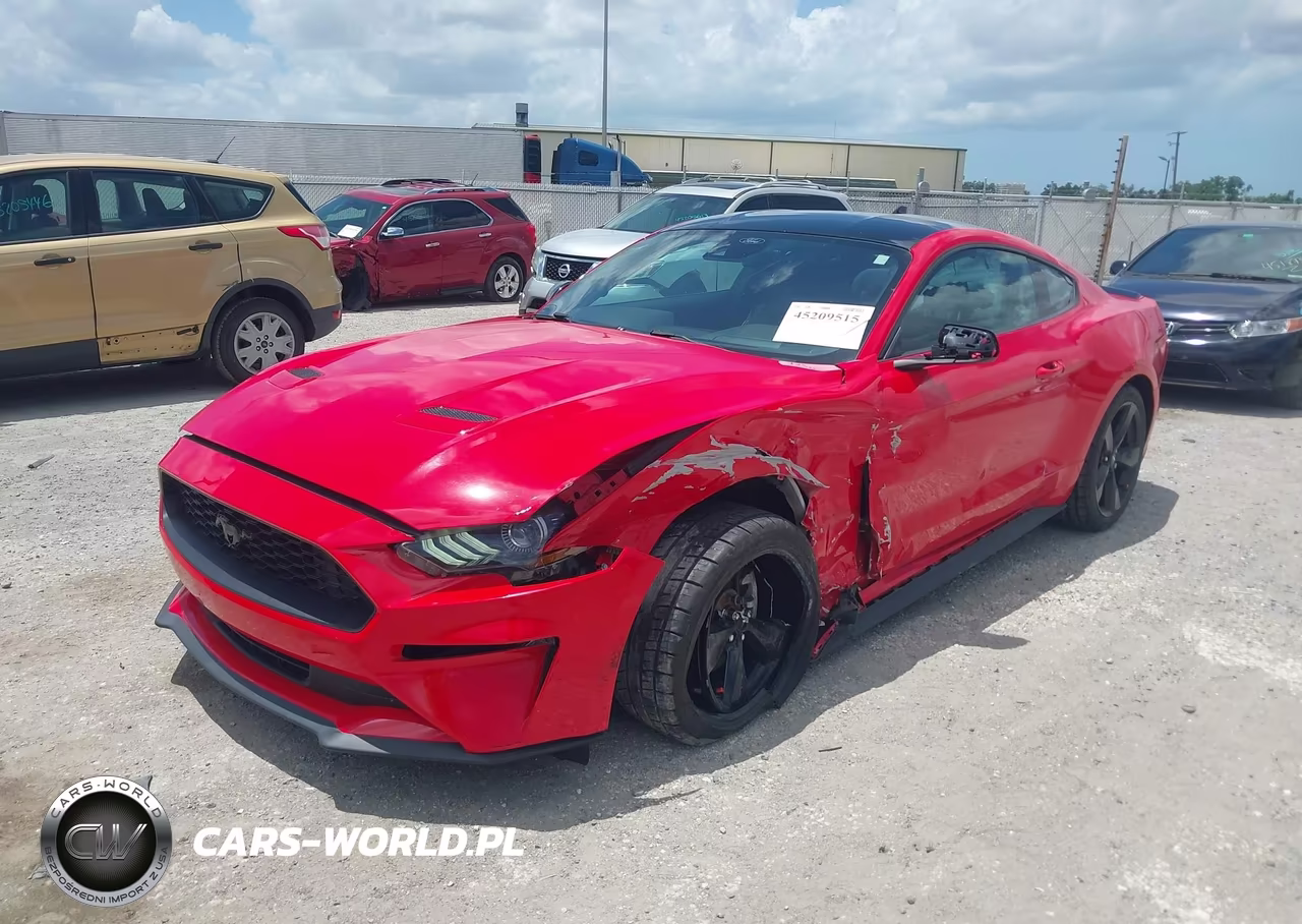 2022 Ford Mustang Ecoboost Fastback VIN:1FA6P8THXN5107918 - 2