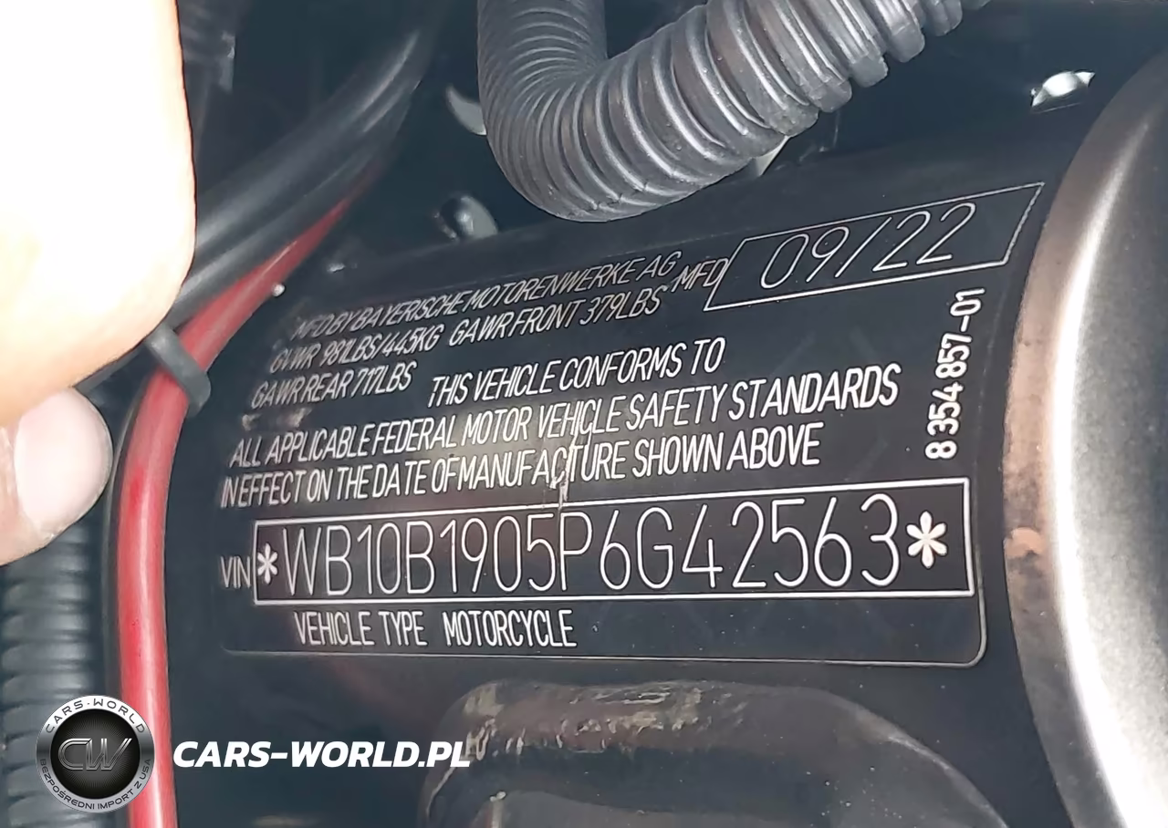 2023 BMW F 850 Gs VIN:WB10B1905P6G42563 - 10