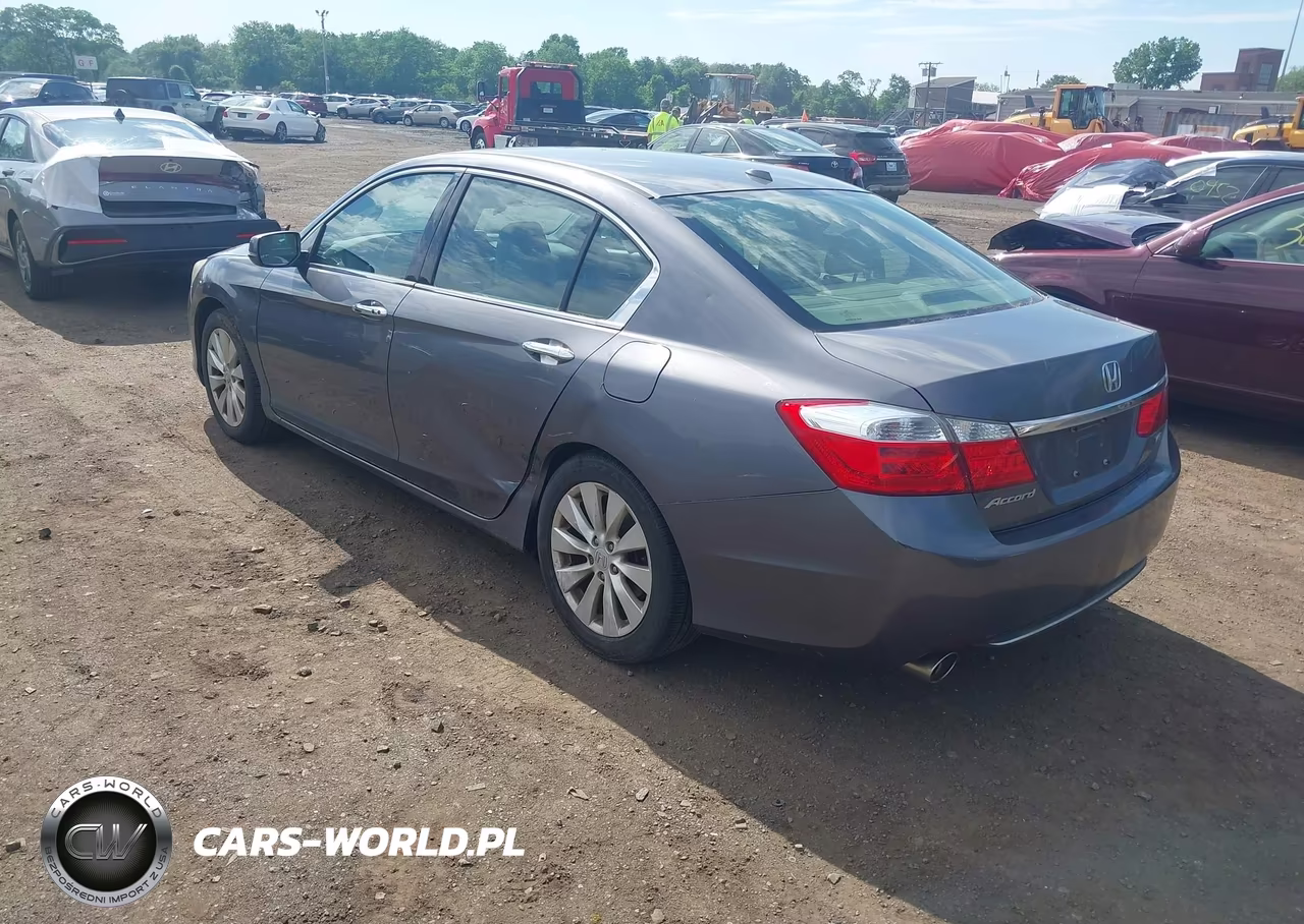 2013 Honda Accord Ex-L V-6 VIN:1HGCR3F86DA017341 - 3