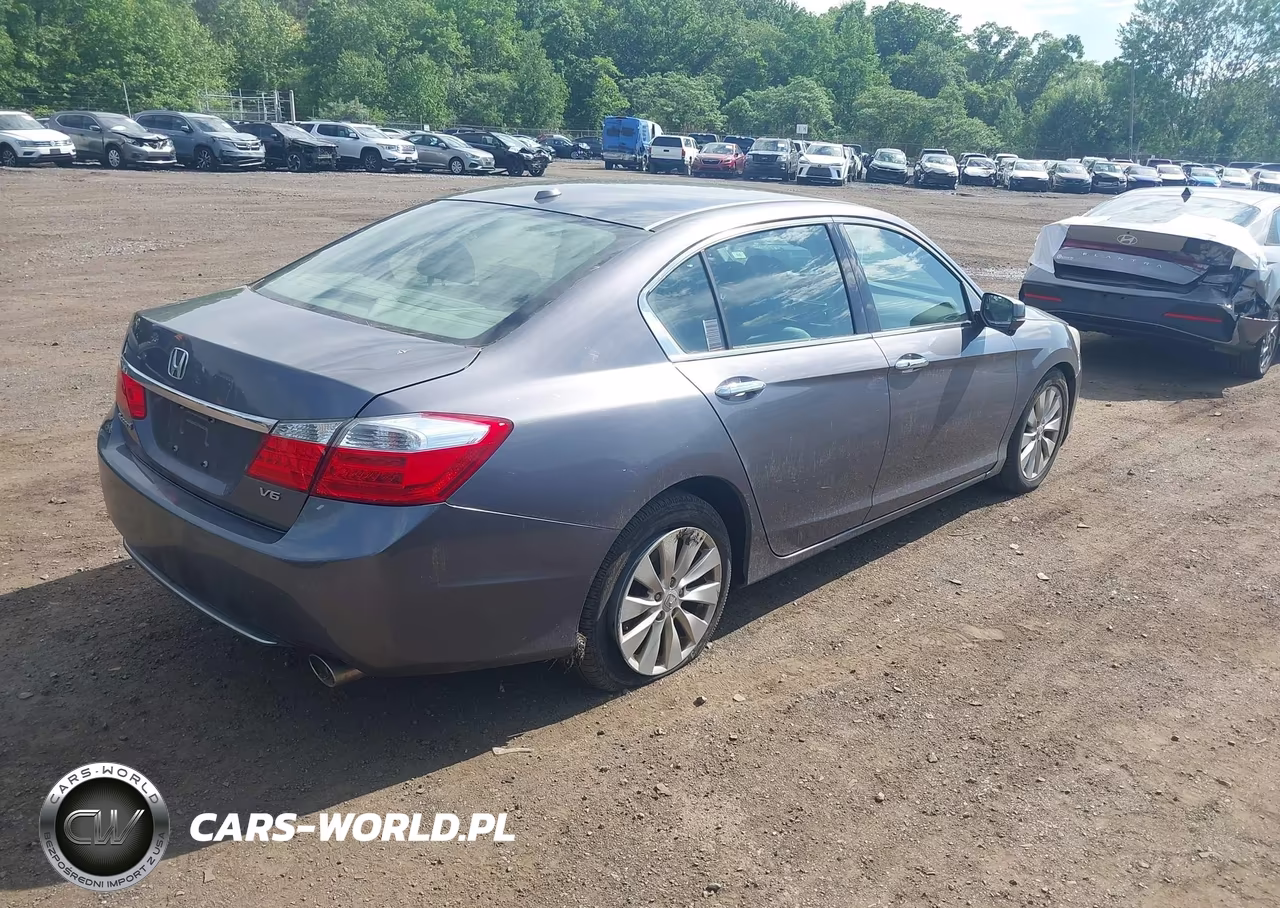 2013 Honda Accord Ex-L V-6 VIN:1HGCR3F86DA017341 - 4