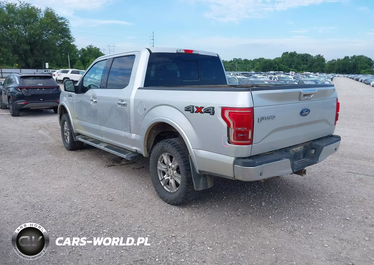 2015 Ford F-150 Lariat VIN:1FTEW1EG8FKD42003 - 3