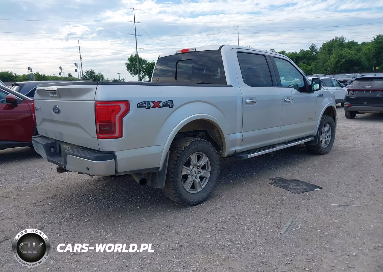 2015 Ford F-150 Lariat VIN:1FTEW1EG8FKD42003 - 4
