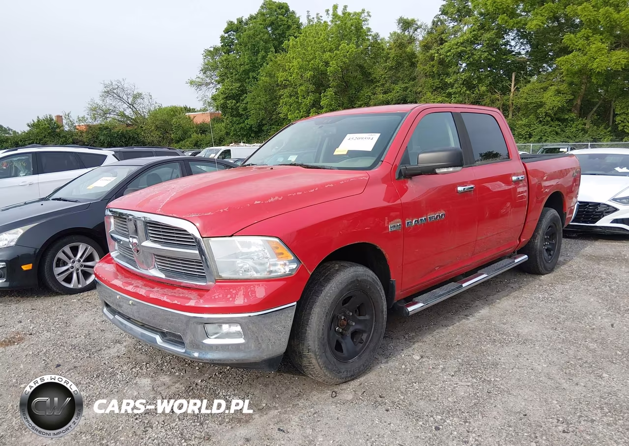 2011 Ram Ram 1500 Slt VIN:1D7RV1CT9BS644954 - 2
