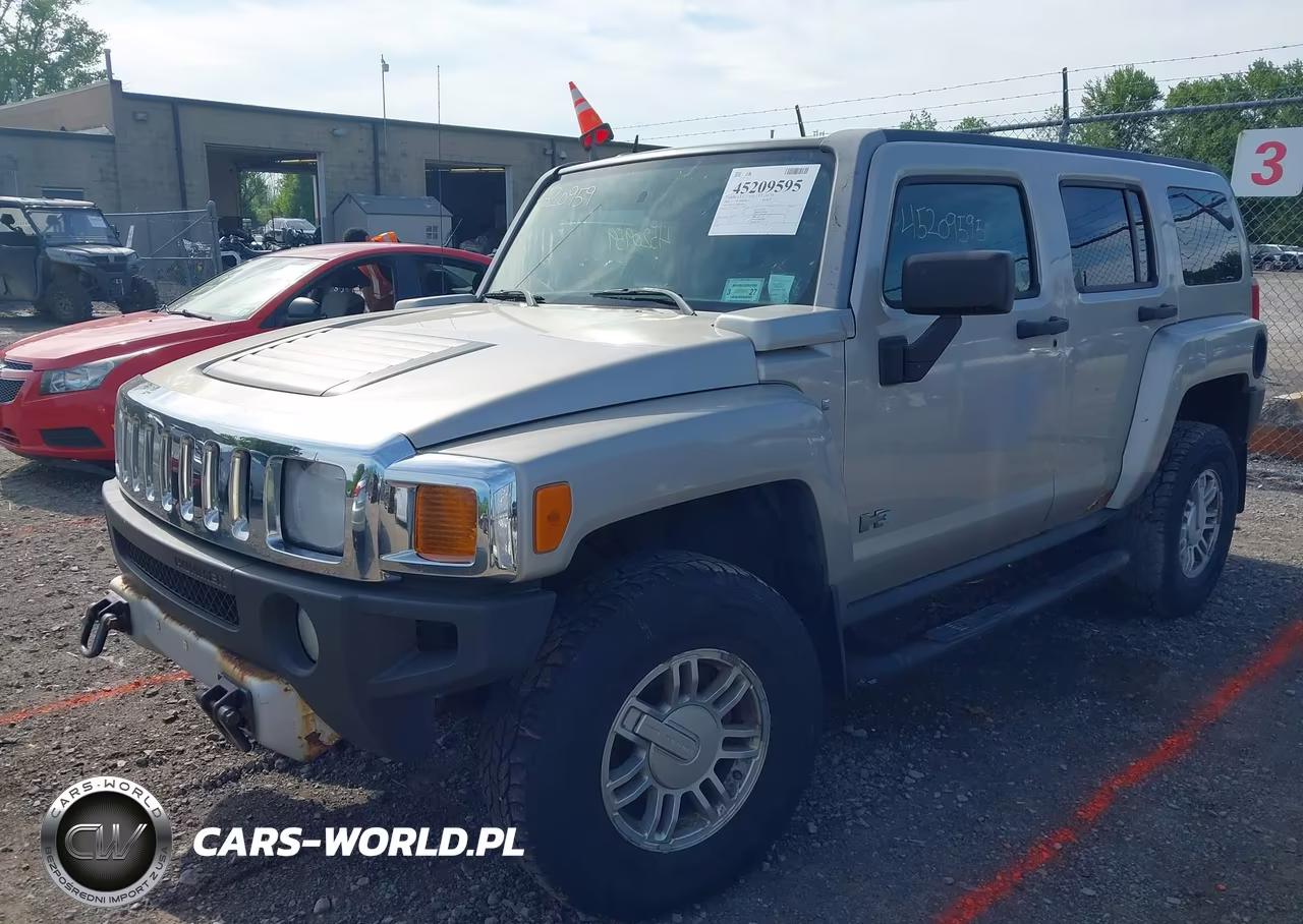 2008 Hummer H3 Suv VIN:5GTEN13E588199198 - 2