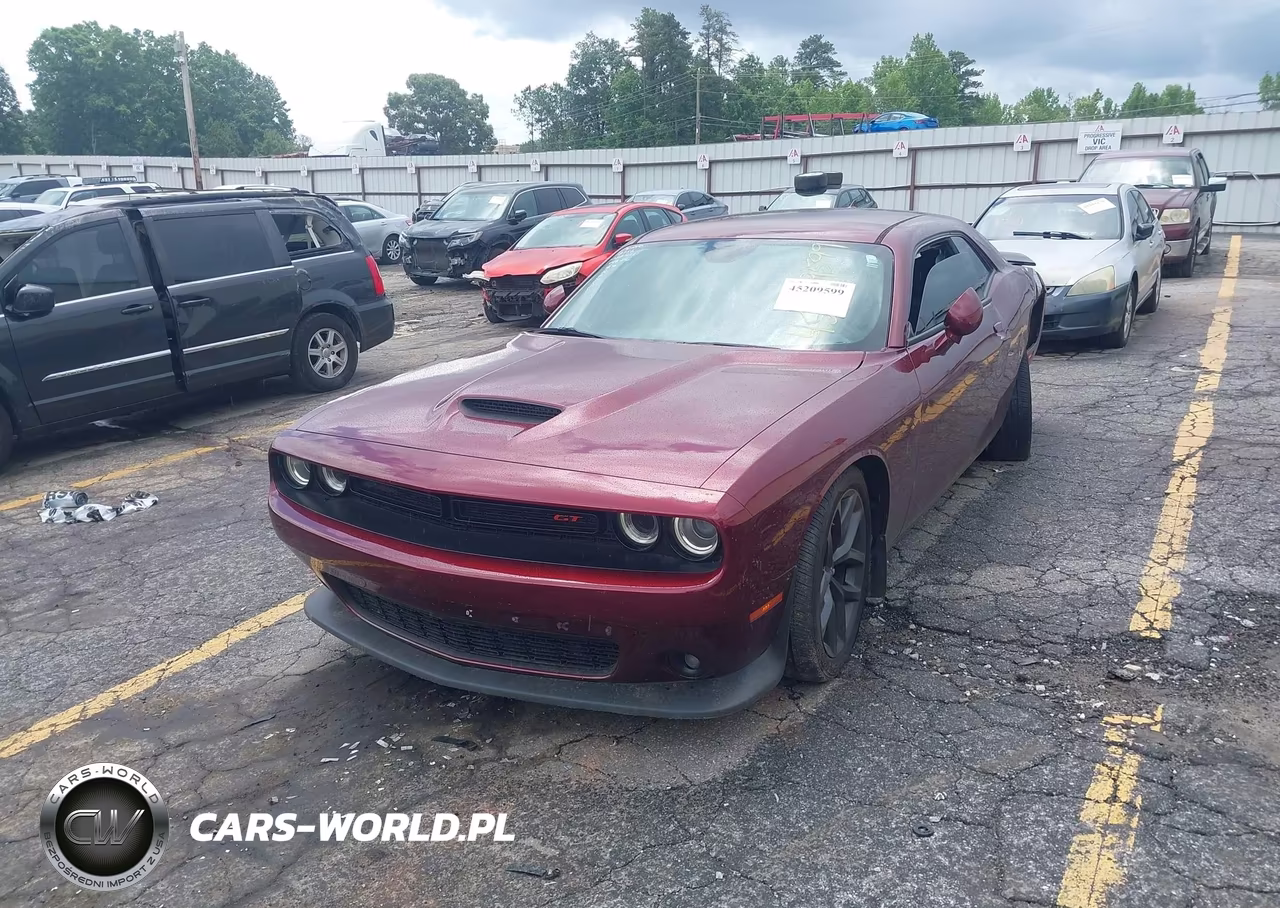 2019 Dodge Challenger Gt VIN:2C3CDZJG0KH602756 - 2