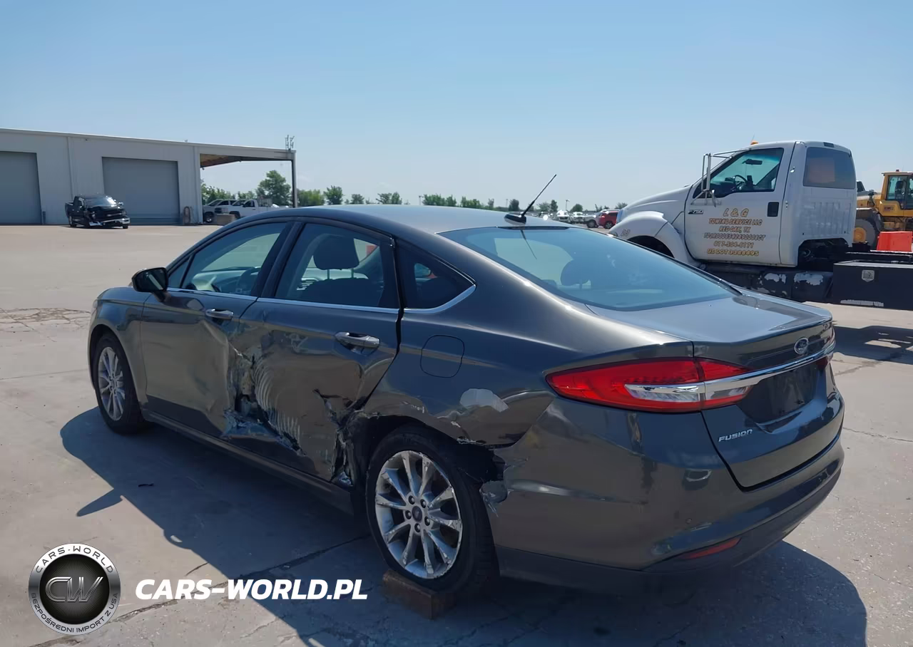 2017 Ford Fusion Se VIN:3FA6P0HD1HR276069 - 3
