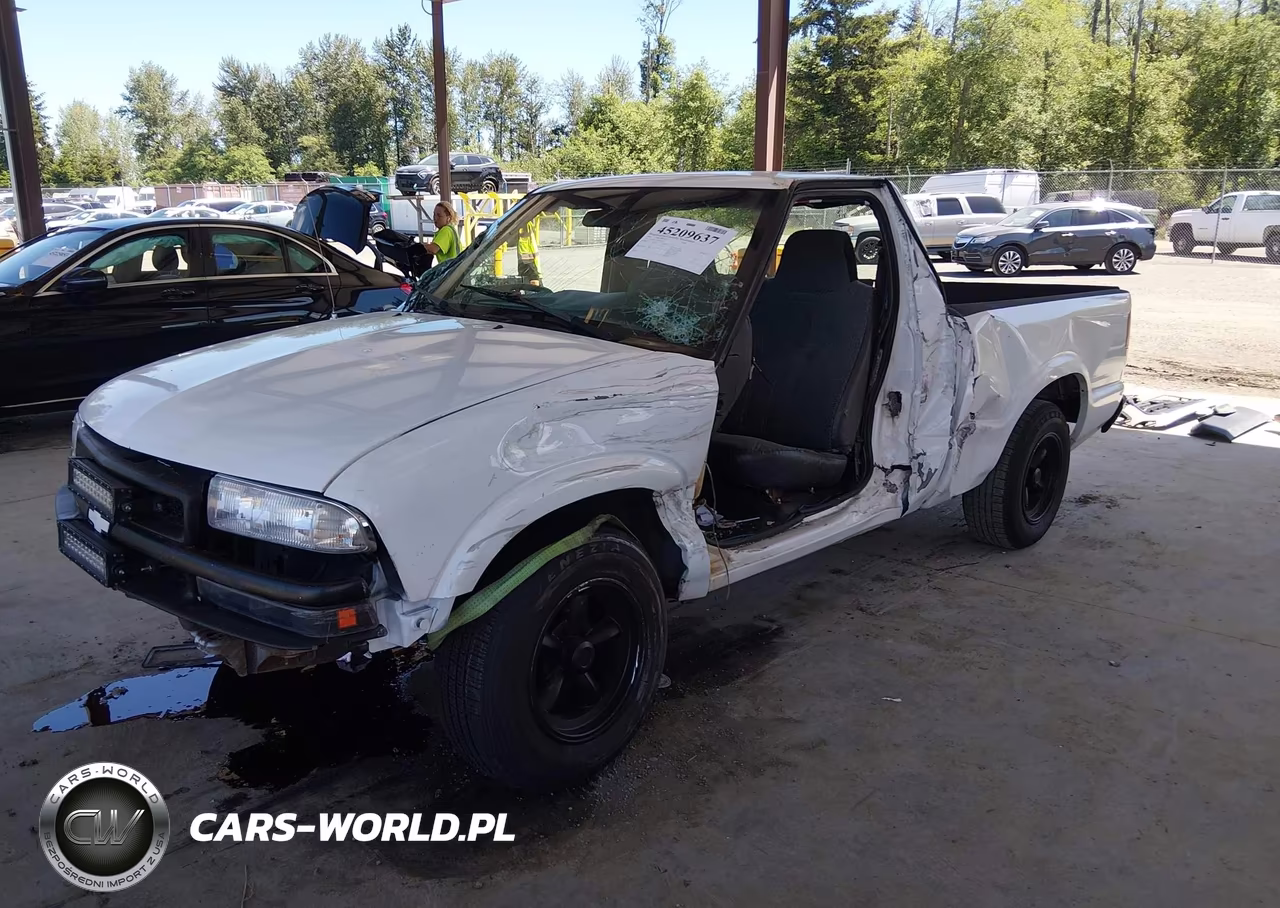 2000 Chevrolet S-10 VIN:1GCCS1445YK187245 - 2