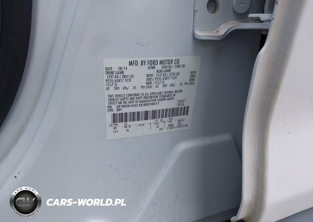 2014 Ford Edge Se VIN:2FMDK3GCXEBB10617 - 9