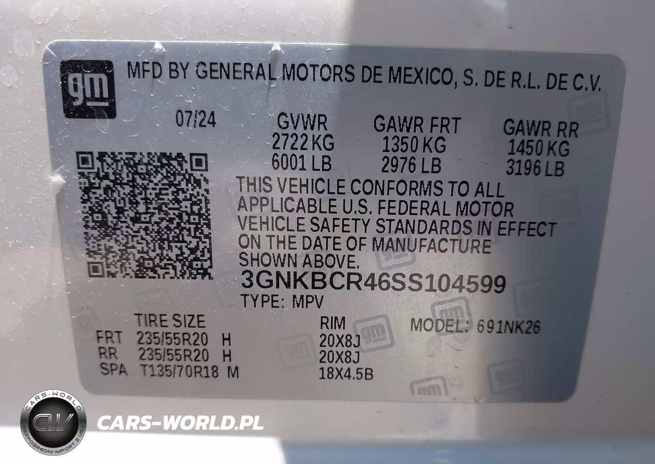 2025 Chevrolet Blazer Fwd 2Lt VIN:3GNKBCR46SS104599 - 9