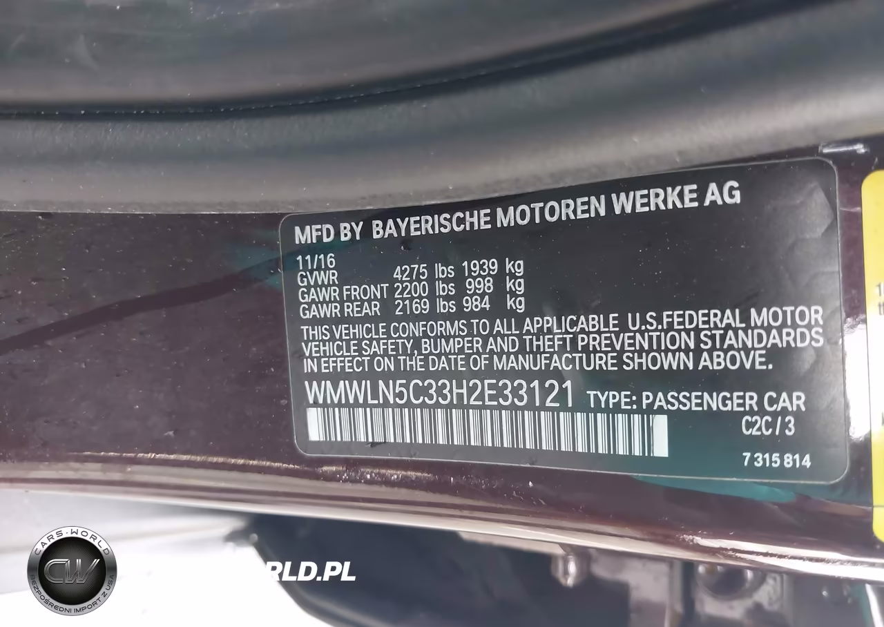 2017 Mini Clubman Cooper VIN:WMWLN5C33H2E33121 - 9