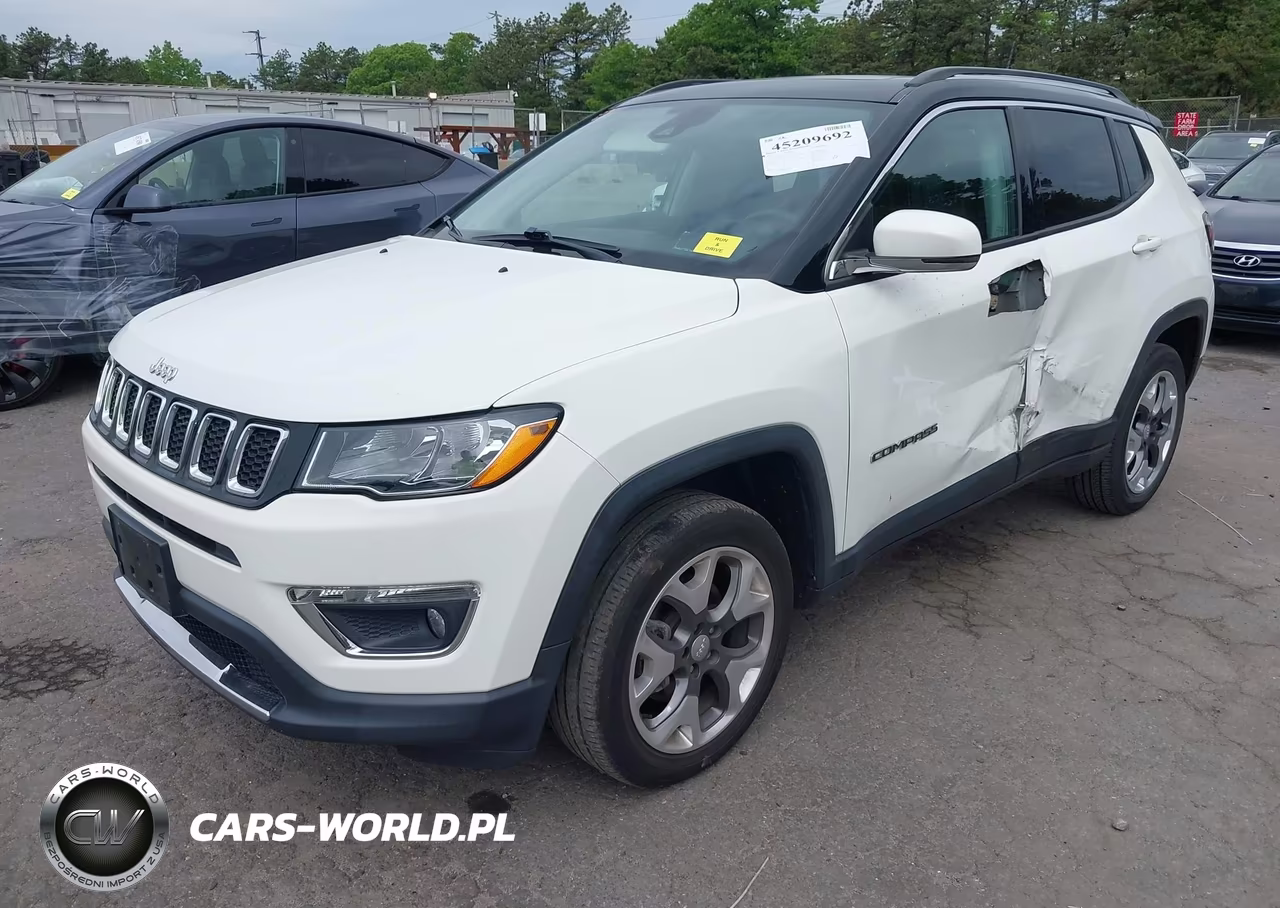 2021 Jeep Compass Limited 4X4 VIN:3C4NJDCBXMT539855 - 2