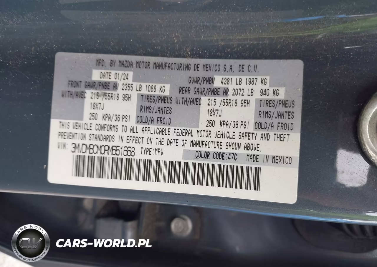 2024 Mazda Cx-30 2.5 S Carbon Edition VIN:3MVDMBCM0RM651668 - 9