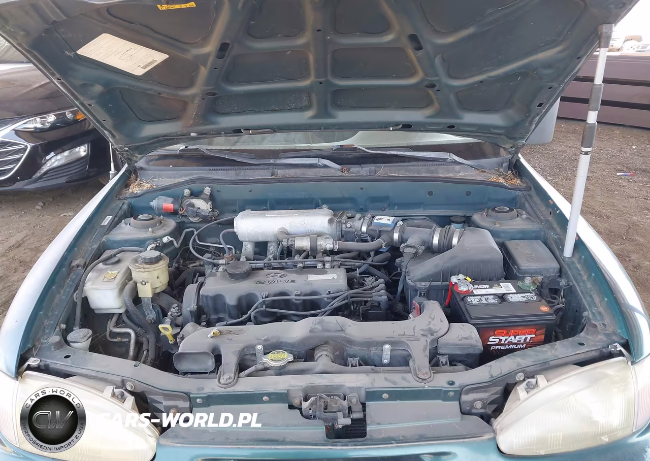 1995 Hyundai Accent L VIN:KMHVD14N5SU045304 - 10